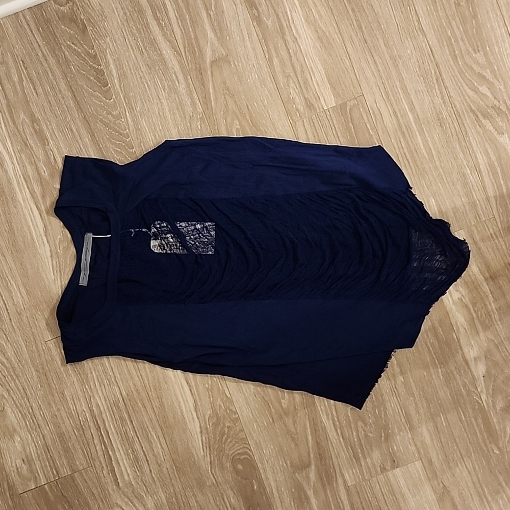 NWT size 1 Raquel Allegra Cobalt sleevless tee